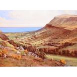 David Overend - GLENARRIFFE, COUNTY ANTRIM - Coloured Print - 6 x 8 inches - Signed
