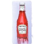 Spillane - HEINZ TOMATO KETCHUP - Mixed Media - 24 x 12 inches - Signed