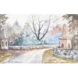 Dennis Orme Shaw - TOLLYMORE FOREST, COUNTY DOWN - Watercolour Drawing - 5 x 7.5 inches - Signed