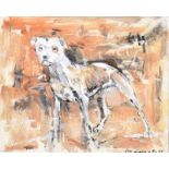 Con Campbell - STAFFORDSHIRE TERRIER - Oil on Board - 10 x 12 inches - Signed