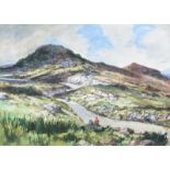 Jack Wilkinson - RAMBLERS, DONEGAL - Watercolour Drawing - 10 x 14 inches - Signed