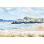 James McCann - MARBLE HILL, DUNFANAGHY, DONEGAL - Oil on Board - 9 x 13 inches - Signed