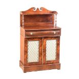 REGENCY MAHOGANY CHIFFIONEER