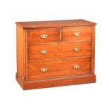 EDWARDIAN MAHOGANY CHEST OF DRAWERS