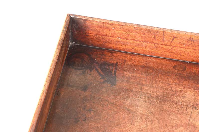 WILLIAMS & GIBTON VICTORIAN MAHOGANY WASHSTAND - Image 4 of 8