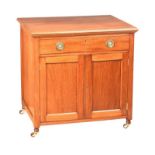 EDWARDIAN MAHOGANY SIDE CABINET