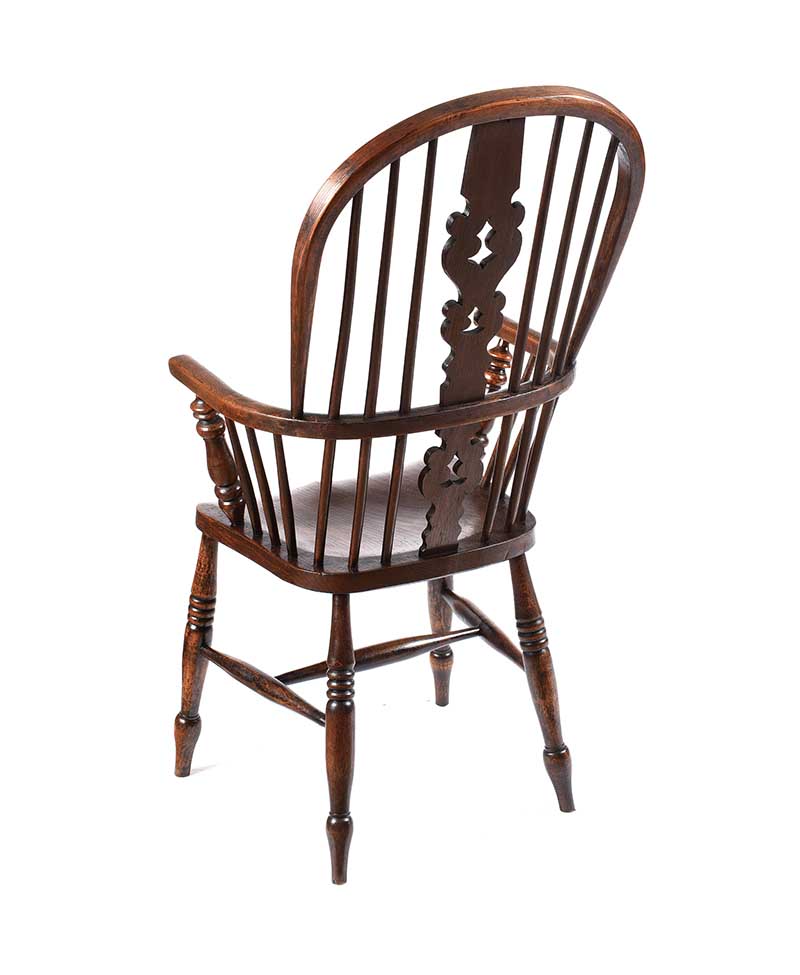 OAK WINDSOR CHAIR - Image 6 of 6