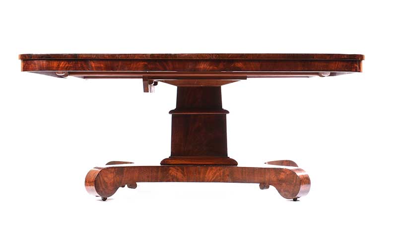 FINE WILLIAM IV FEATHERED MAHOGANY COFFEE TABLE - Image 5 of 5