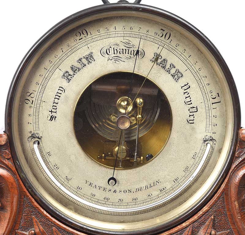 OPEN ESCAPEMENT BAROMETER - Image 3 of 4