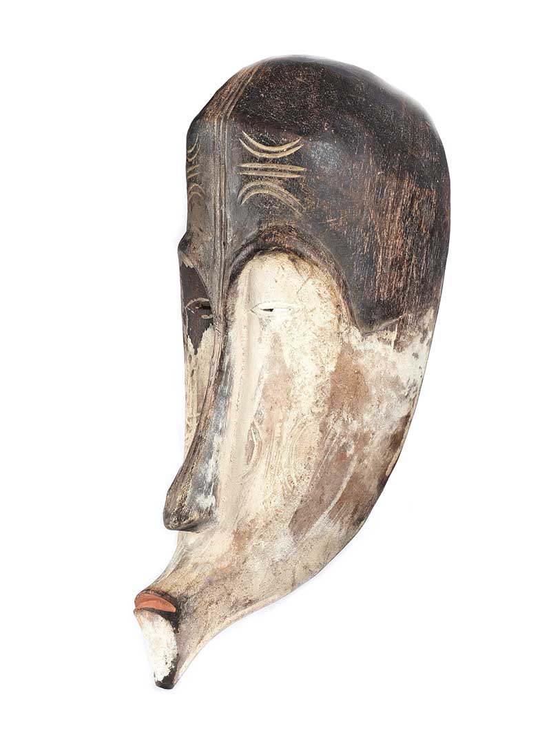 VINTAGE GABON WEST AFRICAN LONG MASK - Image 2 of 3