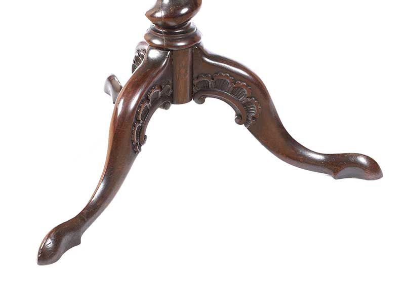 ANTIQUE ROSEWOOD LAMP TABLE - Image 3 of 4