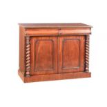 VICTORIAN MAHOGANY SIDE CABINET