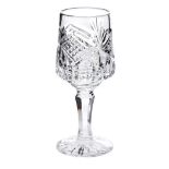 BOXED SET OF TYRONE CRYSTAL GLASSES