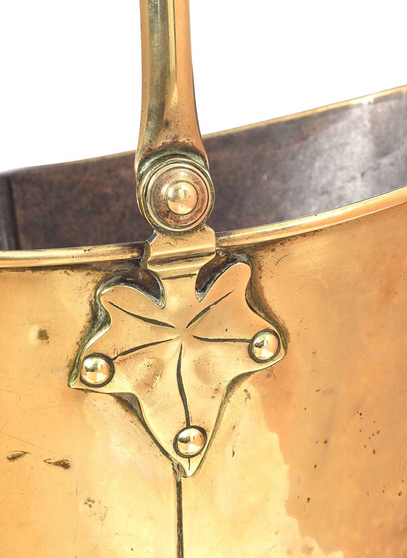 BRASS COAL BUCKET - Image 2 of 4