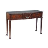 ANTIQUE MAHOGANY CONSOLE TABLE