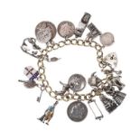 SILVER CHARM BRACELET