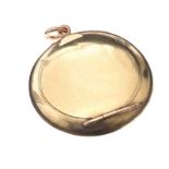 9CT GOLD COMPACT PENDANT