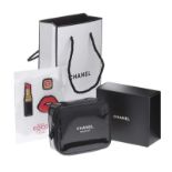 CHANEL MAKE-UP POUCH WITH BAG AND STICKERS