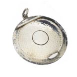 STERLING SILVER COMPACT PENDANT