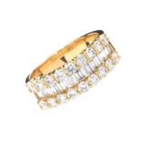 18CT GOLD DIAMOND RING