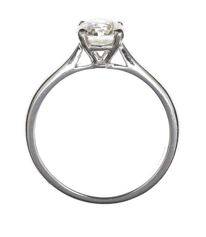PLATINUM DIAMOND RING - Image 3 of 3