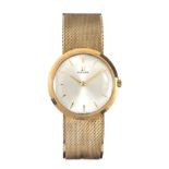 OMEGA 9CT GOLD WRIST WATCH