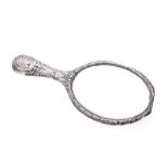 STERLING SILVER HAND MIRROR