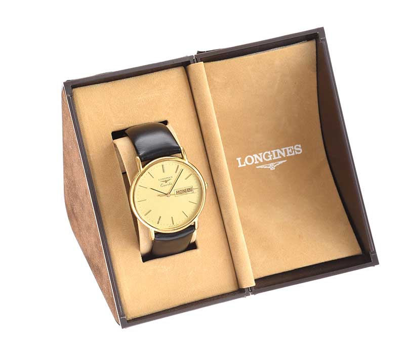 LONGINES STAINLESS STEEL WRIST WATCH - Image 3 of 3