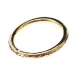 9CT GOLD BANGLE