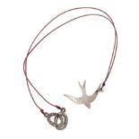 COSTUME SWALLOW NECKLACE