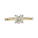 18CT GOLD DIAMOND RING