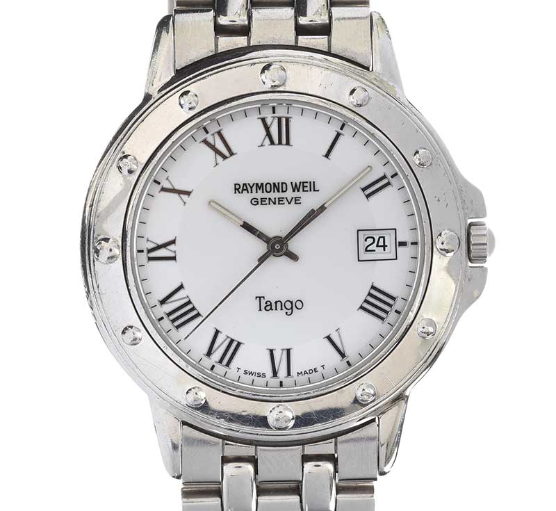 RAYMOND WEIL STAINLESS STEEL WRIST WATCH - Image 2 of 2