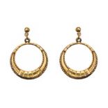 9CT GOLD HOOP EARRINGS