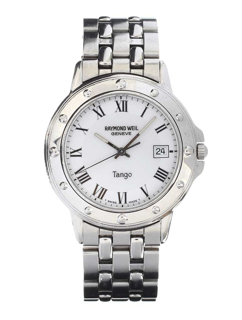 RAYMOND WEIL STAINLESS STEEL WRIST WATCH