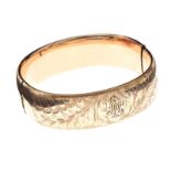 ROLLED GOLD BANGLE