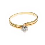 18CT GOLD DIAMOND RING