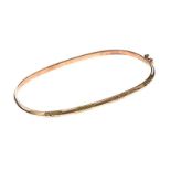 9CT GOLD BANGLE