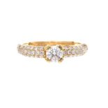 18CT GOLD DIAMOND RING