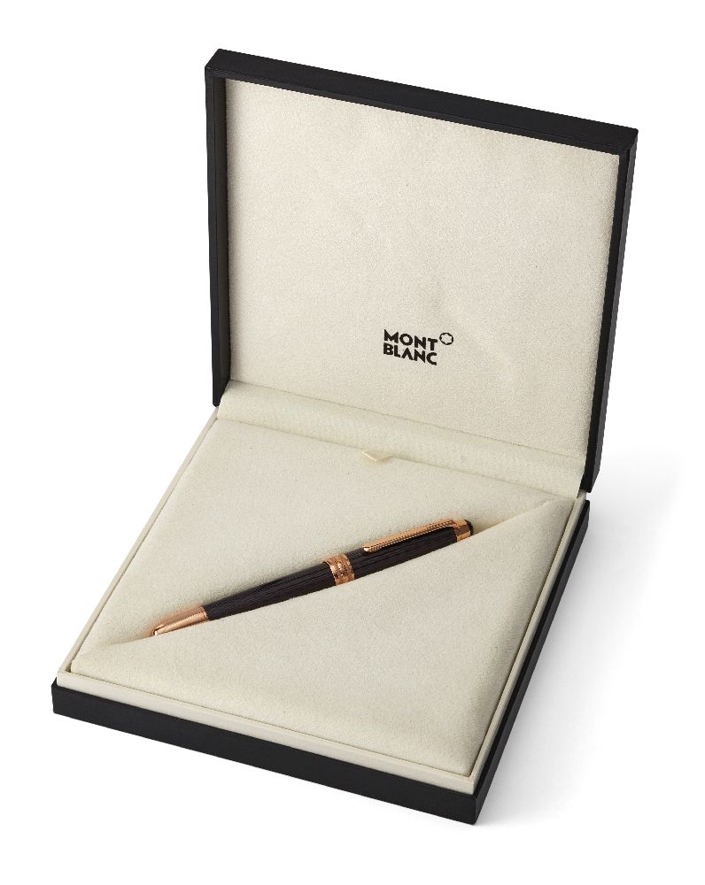 A Meisterstück Classique 90th Anniversary Special Edition Fountain Pen, by Montblanc, the dark - Image 2 of 2