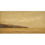 Arthur Douglas Peppercorn, British 1847-1924- Coastal headland scenes; oils on canvas, three, one