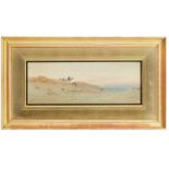 Augustus Osborne Lamplough ARA RWS, British 1877-1930- A desert afterglow; watercolour, signed and