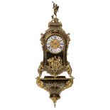A Regence ormolu and boulle cased bracket clock by De Lorme of Paris, circa. 1735, the top mounted
