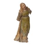 A painted terracotta figure of Mary Magdalene, Bolognese School, late 15th /early 16th Century,