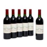 Chateau Lynch Barges 1990, 6 bottles, seals and labels good, ullages to low/middle neck (6)Please