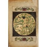 A prayerbook, China, 19th century, 42ff., Arabic and Persian manuscript on paper, 7ll. of black Sini