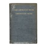 A signed copy of Rabindranath Tagore, The Crescent Moon: Child-Poems (Translated from the Bengali by