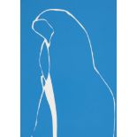 Gary Hume RA, British b.1962- Blue Nun, 2016; screenprint in colours on wove, signed, dated,