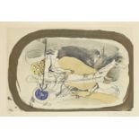 Georges Braque, French 1882-1963- The Chariot, offset lithograph in colours on wove, signed and