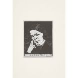 Félix Vallotton, Swiss/French 1865-1925- A Schumann [Godefroy 130], 1895; woodcut on laid, from