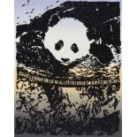 Rob Pruitt, American b.1964- Giant Pandas Spend About 12 Hours a Day Eating Up to 15 Kilograms of